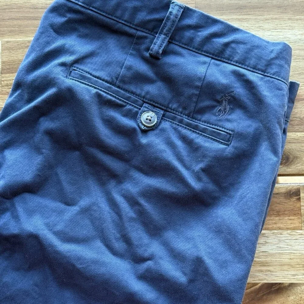 Polo Ralph Lauren Men's The Polo Chino Stretch Slim Fit‎ Size 38x30 Cotton Twill